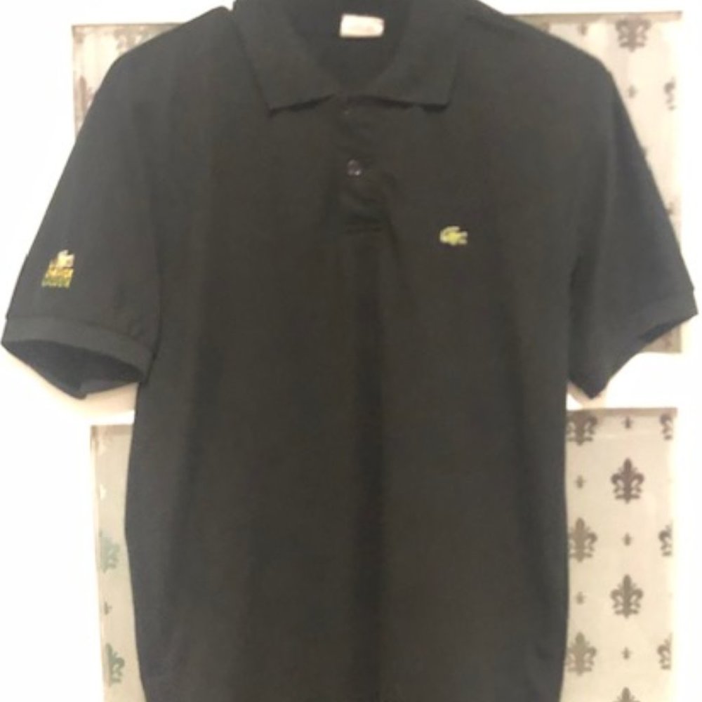 Large La Chemise Lactose Black Polo